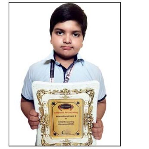 Lucky of CMS secures InternationalRank 2 in Reasoning Olympiad